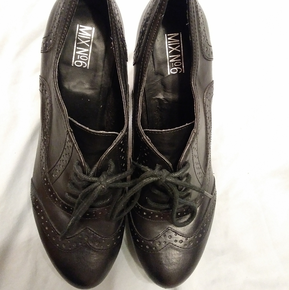 Mix No. 6 | Jaylo black lace up heels | 10M